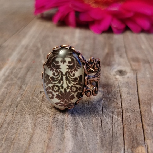 🚫not for sale🚫Floral Filigree Ring - Picture 7 of 8